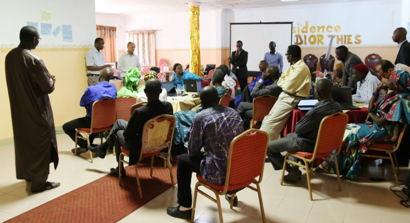 Intense focus-group workshops in Thiès (Senegal)